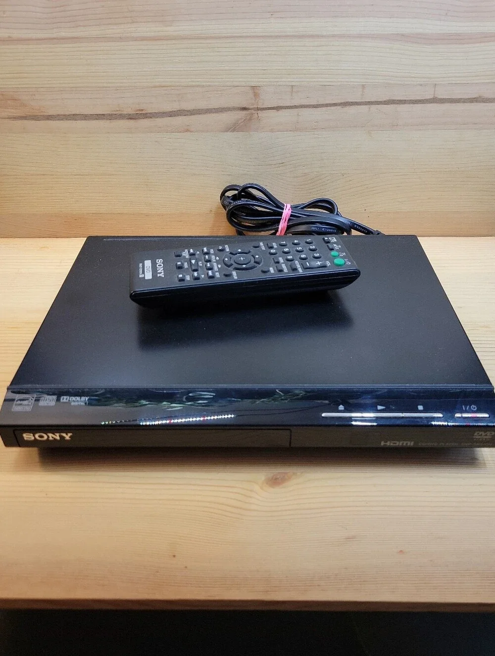 Sony DVP-SR510H DVD Player 1080p HDMI Upscaling w/ Remote Tested